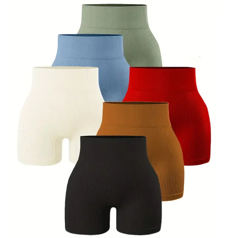 Workout Shorts for Women High Waisted Gym Butt Lifting Scrunch Butt Seamless Shorts