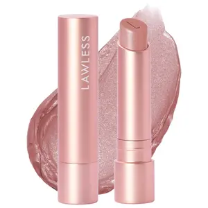 Lawless Forget The Filler Lip-plumping Line-smoothing Tinted Lip Balm Color: Sweetie - pearly nude mauve