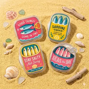 [MAGNETIC] Sardine Theme MagSafe Phone Grip Funny Food Art Magnetic Stand Holder Professional Tech Accessory For Daily Use