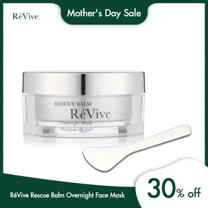 RéVive Rescue Balm Overnight Face Mask - Nourishing Facial Mask to Help Visibly Improve Signs of Stress & Restore Skin Vitality - Made with Peptides, Shea Butter & Aloe Vera to Soothe Skin (2.5 oz)