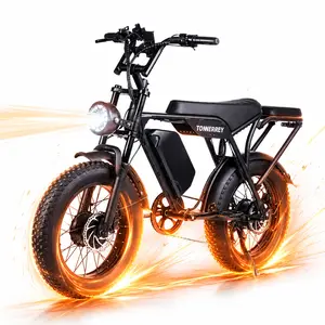 Adult 3000W Dual Motor Electric Bike - 60V 30Ah Removable Battery, 20"x4.0 Fat Tires, 28MPH High-Speed, 120-mi Range, Shimano 7-Speed, Dual Disc Brakes, All-Terrain Off-Road Mountain Bike