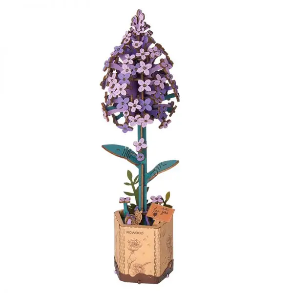Lilac Wooden Bloom Craft Lilac Wooden Bloom Craft