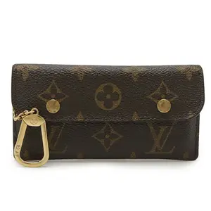 Pre-owned Louis Vuitton Canvas Small Leather Goods Multicles Monogram Coin Purse Key Holder