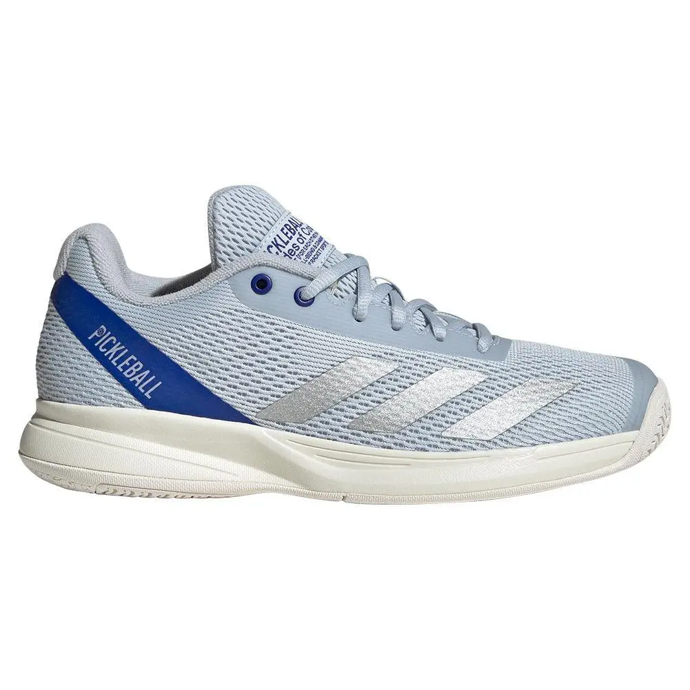 Adidas Pickleball Halo Blue Silver Metallic Lucid Blue (Women's) JQ3248 New  - TikTok Shop
