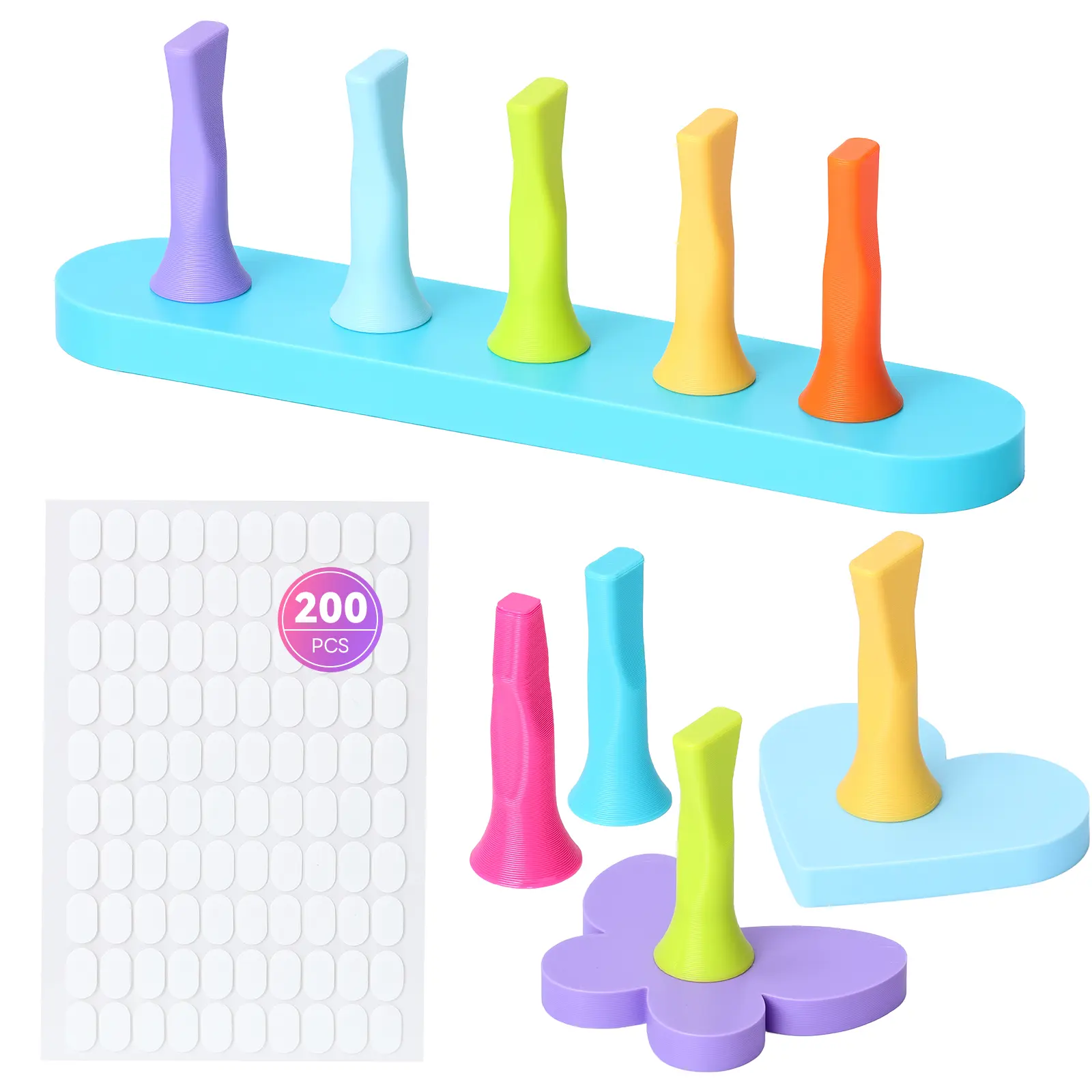 Cat Eye Magnetic Nail Stand for Press Ons