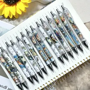 7pcs Colorful Underwater World Turtle Ballpoint Pen Set Cute Ocean Party Gift Suitable for Office Diary Writing Supplies
