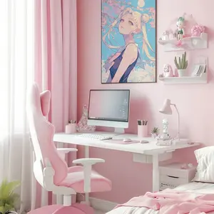 Sailor Moon Print Usagi Tsukino Anime Poster Kawaii Wall Decor Otaku Gift Japanese Manga Art Aesthetic Room Decor Sailor Scouts - No Frame