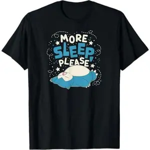 Pokémon - Snorlax More Sleep Please T-Shirt