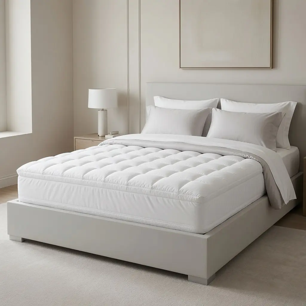 4 inch Full Mattress Topper,Mattress for Wild Camping and Caravanning,Guest Room Mattresses,Improve Sleep,CertiPUR-US 【 New Version】