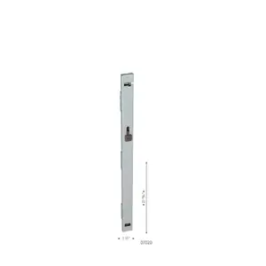 ABUS 07020 Steel Construction Security Lock Bar - Designed for 2-Drawer File Cabinets (Office Safes & Office Stationery Supplies)