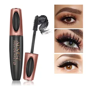 Aliver Waterproof Mascara, Long-Lasting Anti-Sweat, Quick-Dry Lash Enhancer, Curling Mascara, Smudge Proof Mascara, Eye Makeup Cosmetic, Balm Form, Longwear Mascara