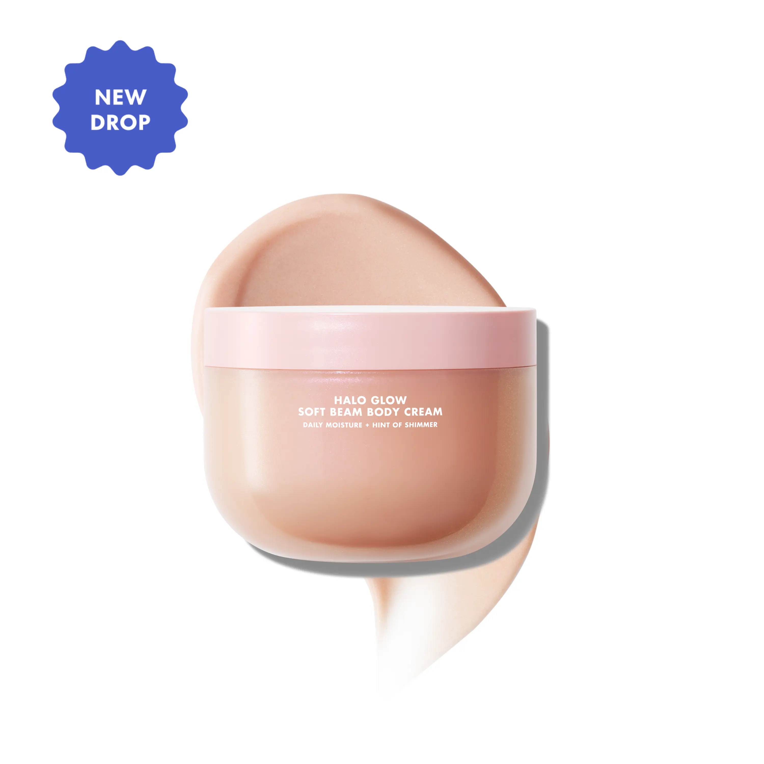 e.l.f. Halo Glow Soft Beam Body Cream - Daily Glow Body Lotion with Glycerin, Vanilla & Magnolia Scent, Glowy Finish, Vegan
