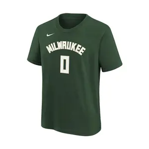 Juvenile Nike Icon Edition Damian Lillard Milwaukee Bucks T-Shirt