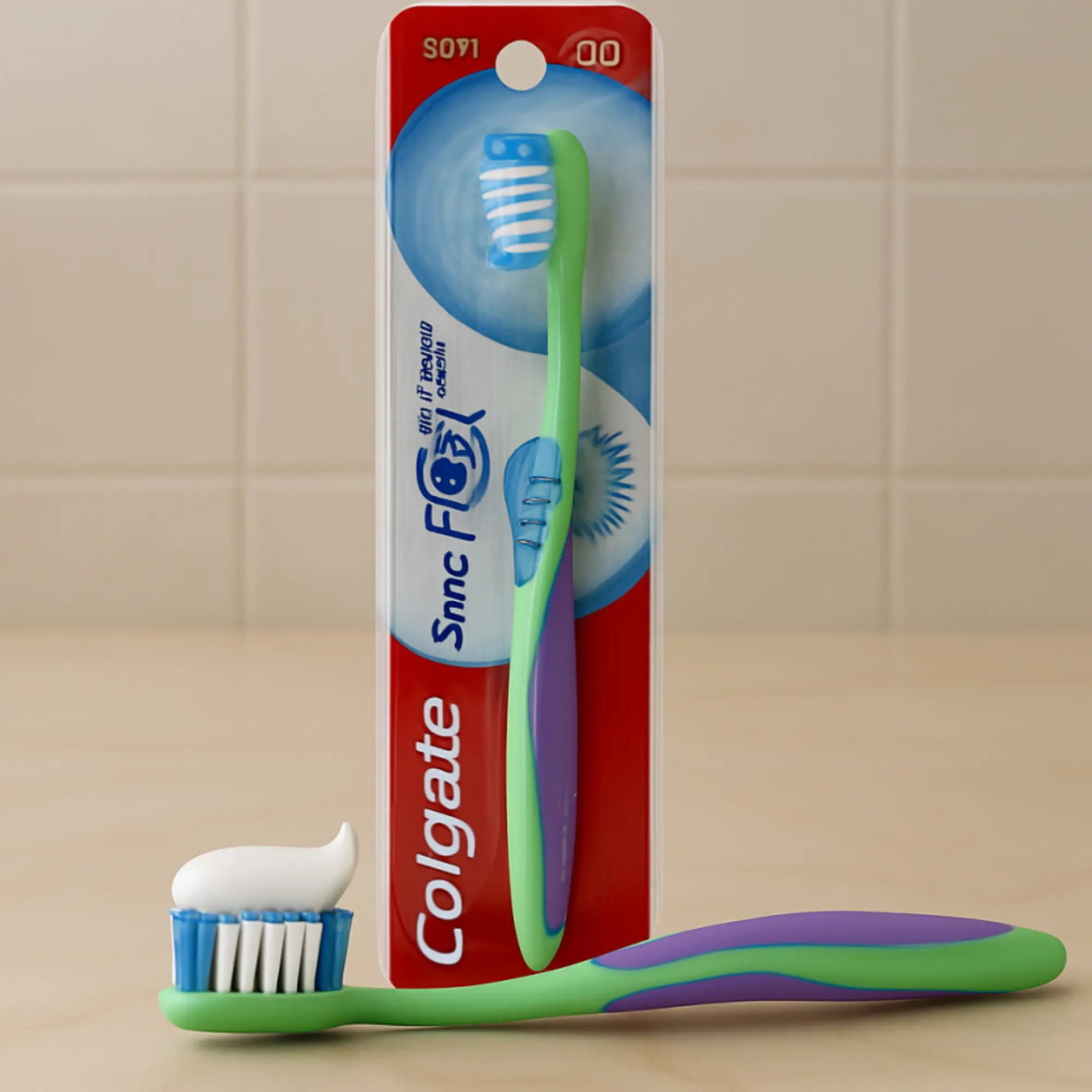 Colgate Super Flexi Soft Bristles Toothbrush with Flexible Neck and Tongue Cleaner for Adults Soft Bristles Oral Care  Assorted Colors