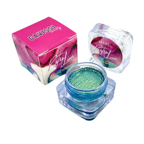 DUOCHROME RETRO LINER - WATER ACTIVATED GRAPHIC EYELINER, SFX MAKEUP FOR FACE & BODY ART