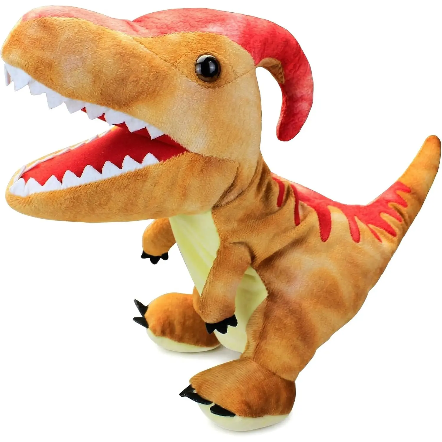 Dinosaurs Hand Puppets for Kids,Toddler Includes Triceratops and rannosaurus Rex with Movable Open Mouths, Perfect for Storytelling,Teaching,Preschool,Birthday Gifts