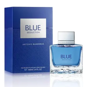 Antonio Banderas Perfumes - Blue Seduction - EDT for Men - Long Lasting Fragrance - 3.4 fl oz - You Guys try it ultramalecologne vintageheroescologne