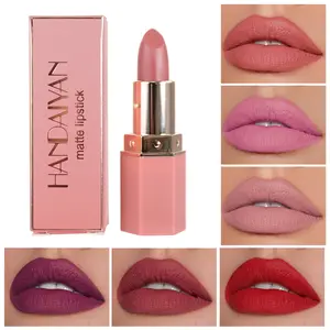 Matte Lipstick with Smudge-Proof Formula, Velvet Texture Lip Tint for Long Wear, Ideal for Work, Travel, and All-Day Comfort