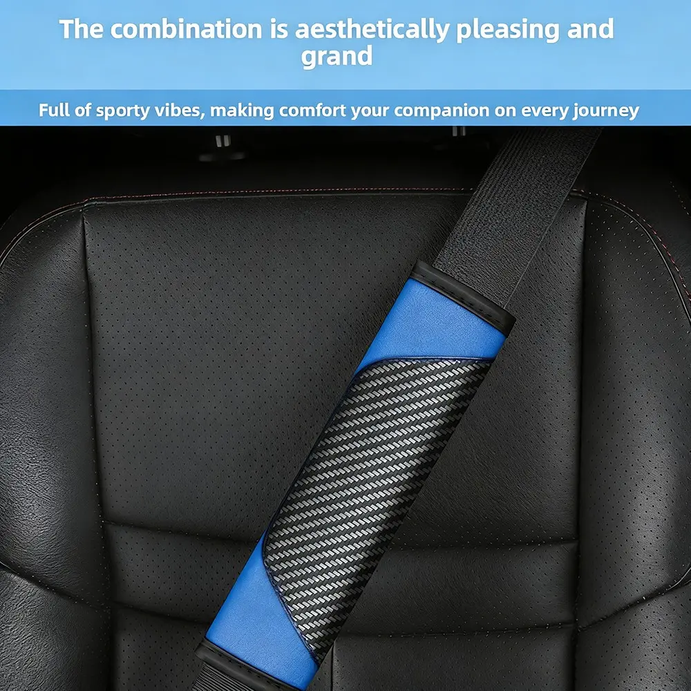 Universal Car Seat Belt Shoulder Pad for Adults & Children, Comfortable Safety Harness Cushion, Fits All Vehicle Types, Car Seat Attachment