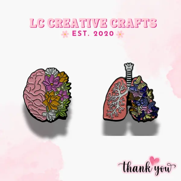 Anatomy Pin Badges | Enamel Pins | Doctor Enamel Pin | Medical Science Badge Pin | Medical Pins | Medical School | Nursing School Pin | Pins