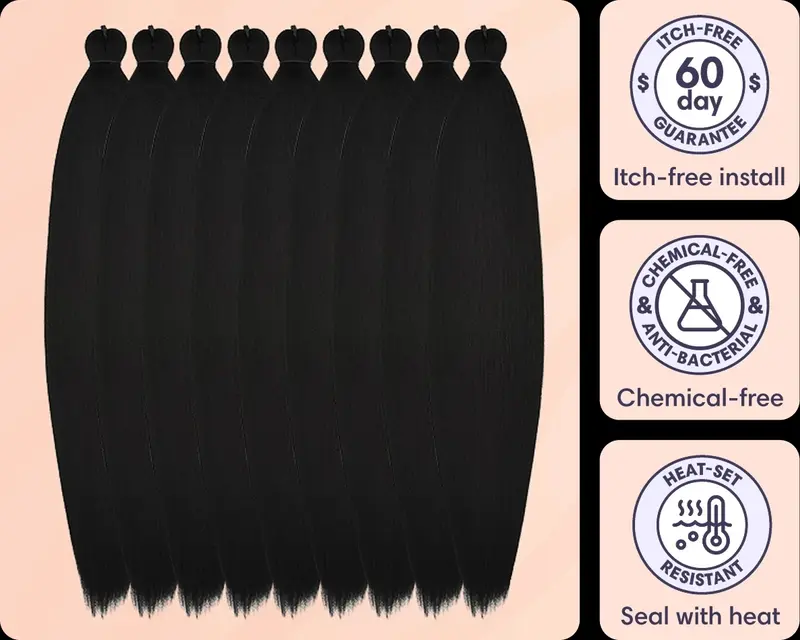 Gyal Braids Apple Cider Vinegar Pre-Rinsed Braiding Hair itch free braiding. Hypoallergenic ACV Pre-Rinsed. 8 Bundles per Pack. 16" Synthetic Extensions Synthetic Soft Hairpieces