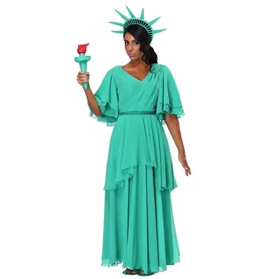wendy williams dressed as lady liberty Statue of Costume No Review