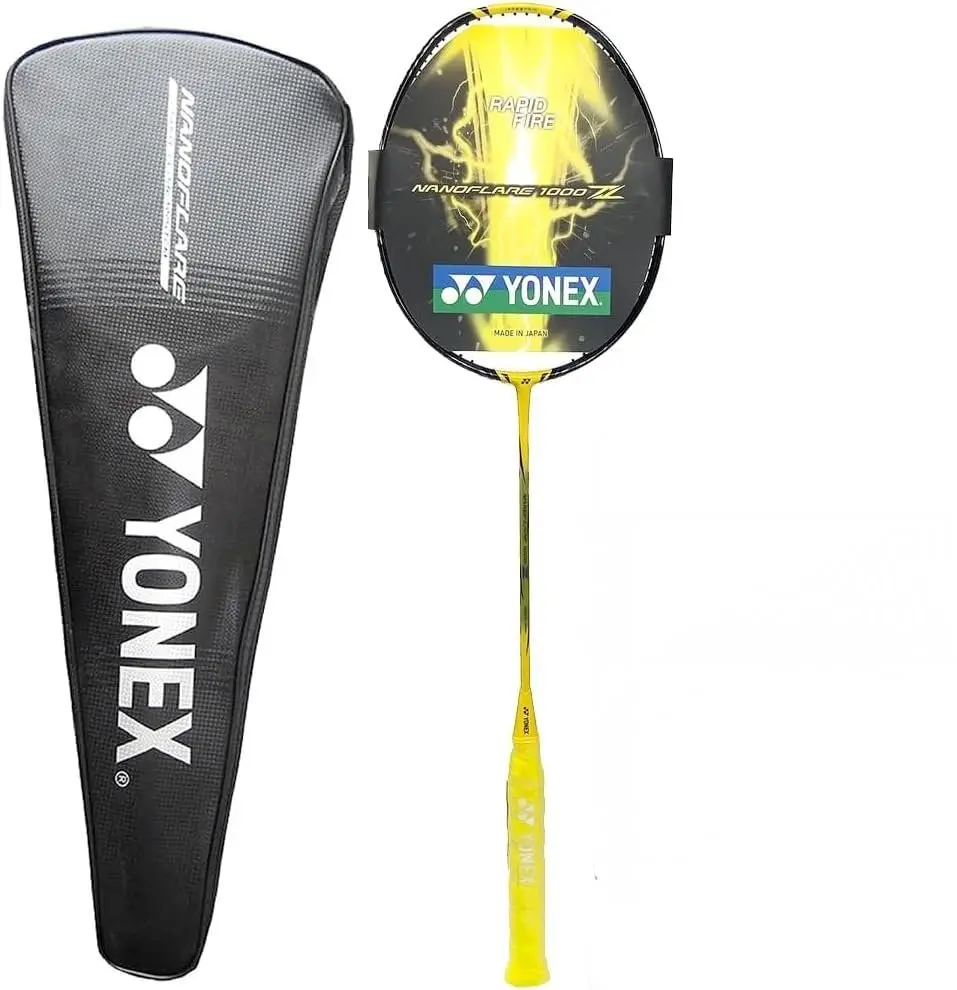 Yonex Nanoflare 1000 ZZ (Lightning Yellow ) Badminton Racquet, UNSTRUNG , 4U5