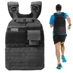 40 lb Adjustable Weighted Vest for Men and Women — Strength Training and Running Home Gym Equipment Home Workout Equipment
