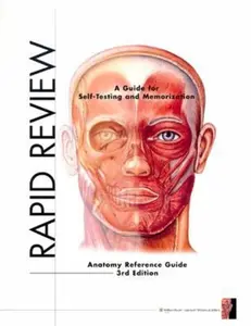 USED-Rapid Review: Anatomy Reference Guide by Anatomical Chart Com (Paperback)