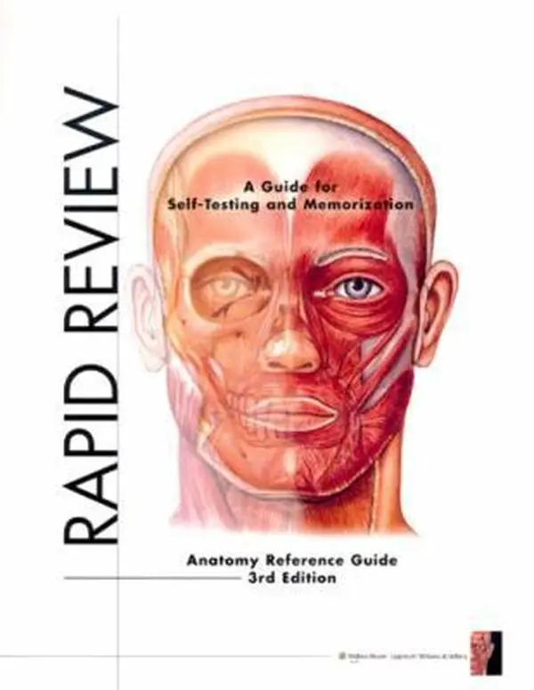USED-Rapid Review: Anatomy Reference Guide by Anatomical Chart Com (Paperback)