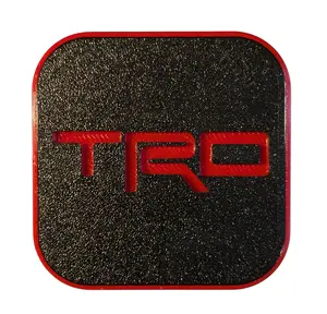 3D Printed Hitch Cover for TRD 2in Receiver - Custom Made, Durable Material, Two-Color Design, No Hitch Pin Included, Suitable for Various Vehicles