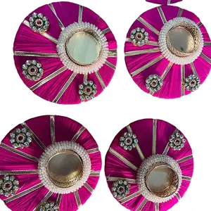 Elegant Tealight Holders 2 in Order Wood Decor Ornaments with Sophisticated Design for Home Ambiance