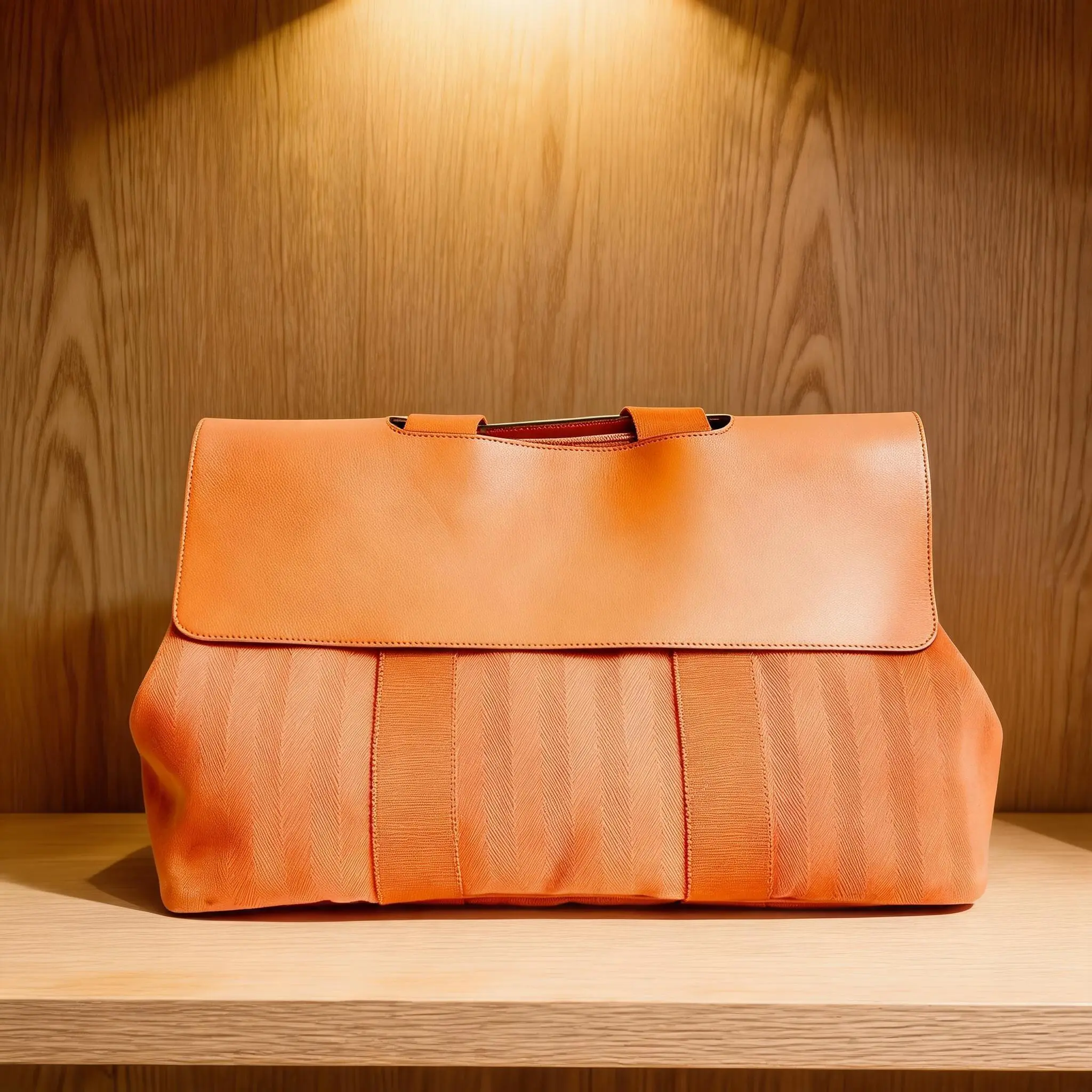 Pre-owned HERMÈS HERMES Leather Shoulder Bag C0732098818