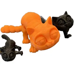 Articulated Flexi Cat/ Kitty Cat/Flexible Joints/Cat Figure/Multiple Colors/Sizes/3 Different Poses!