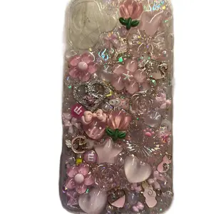 JUNK PINK GIRLY IPHONE CASE COVER freestyle Protection Casing Shockproof Screen Protector Cellphone Smartphone Protective 16 Floral Abstract