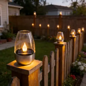 ISUNMEA 12 Pack Solar Power Tea Lights Outdoor Flameless Flicker IP65 Waterproof Table Lamp LED Candles with Dusk to Dawn Sensor for Lantern Garden Camping Party Home Decorations Warm Color Smart Solar Ambient Lighting Kit