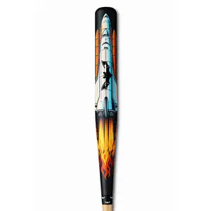 Rocketship Bat Wrap For Composite, Wood , Alloy & Whiffle Bats