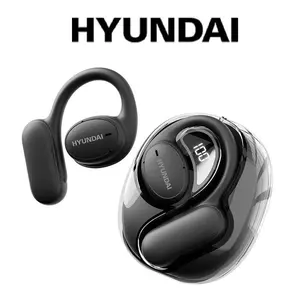 HYUNDAI OpenAir 5  Wireless Bluetooth 5.4 Earbuds High-Fidelity Robust Bass Sound Headphones, Breathable Open Ear Electronic Headset for Workout & Sports