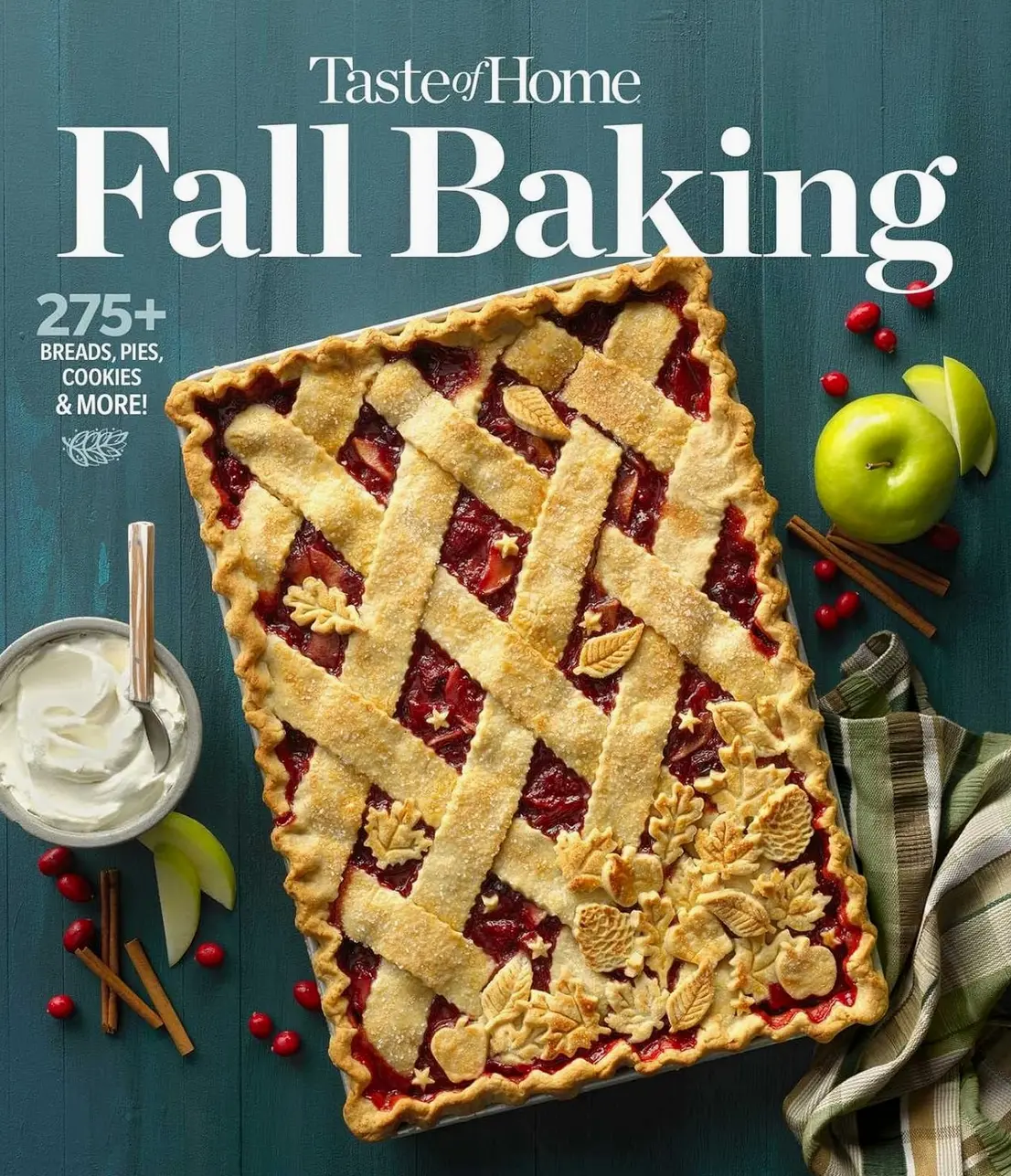 Taste of Home Fall Baking: 275+ Breads, Pies, Cookies and More! Paperback – September 13, 2022
