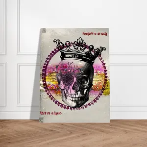 King of Melody and Lyric - Wood Print 60x80 cm / 24x32″ - Vertical - 20 mm