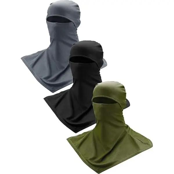 3 PCS Balaclava Face Cover Sun Protection Neck Cover Summer Balaclava for Men Women Outdoor Sports UV Protector