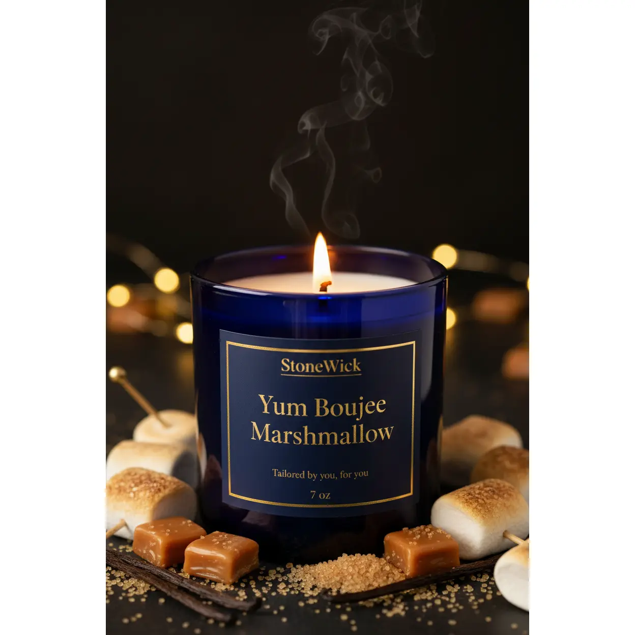 Yum Boujee Marshmallow Candle