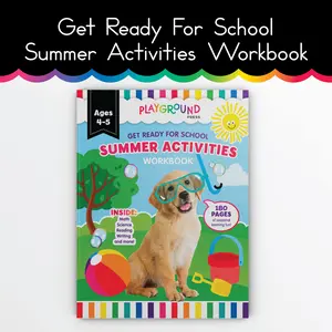 Kindergarten Summer Activities Workbook