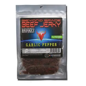 Garlic Pepper Beef Jerky (3oz)- 27g High-Protein Snack good