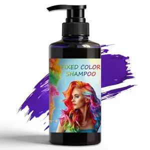 3-in-1 Purple Color Depositing Shampoo & Conditioner, Semi Permanent Hair Color Conditioner, Reduce Fading and Prolong Color Vibrancy