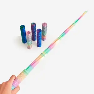 3D Printed Retractable Sword Toy, Creative Telescopic Fidget Sword for Stress Relief, Mini PLA Sword Figurine for Home Office Desk Decor, Fun Decompression Gift for Adults & Kids