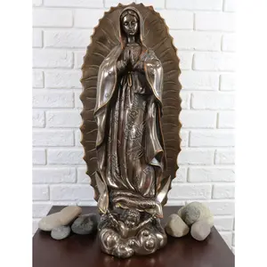 Ebros 19" Tall Large Catholic Blessed Virgin Our Lady of Guadalupe Statue Holy Mother