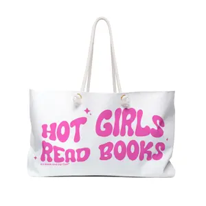 Weekender "Hot Girls Read Books" Bag