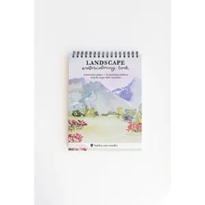 landscape watercolor book