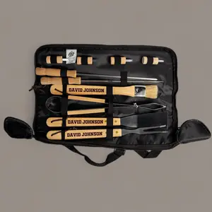 Personalized BBQ Set with Bag